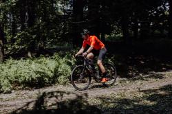 Force EPIC čierne, čierne zrkadlové sklo cyklistické okuliare