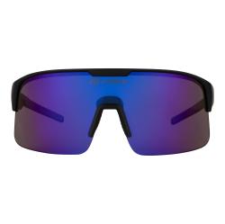 Force SPIRE černé cyklistické brýle, fialové zrc. sklo