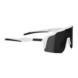 Force STRIVE biele, čierne zrkadlové sklo - cyklistické okuliare