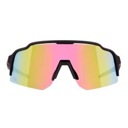 Force STRIVE černé, růžové zrc. sklo - cyklistické brýle