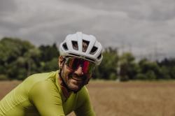 Force STRIVE transparentné, ružové zrkadlové sklo - cyklistické okuliare