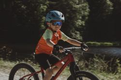 Force VIBE čierne, fialové sklo - detské okuliare