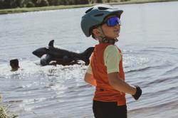 Force VIBE čierne, fialové sklo - detské okuliare