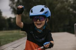 Force VIBE čierne, fialové sklo - detské okuliare