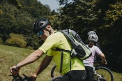 Force ZOOM černé, modré sklo - cyklistické brýle