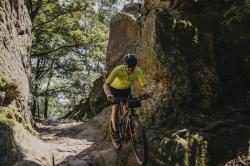 Force ZOOM černé, modré sklo - cyklistické brýle