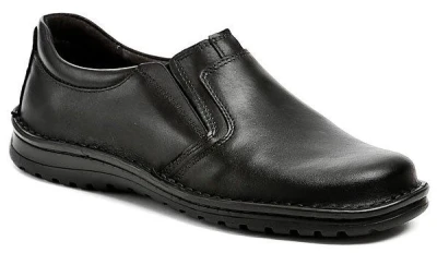 Bukat 206 černé pánské polobotky Bukat 206 černé pánské polobotky