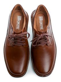 Bukat 280 hnědé pánské polobotky