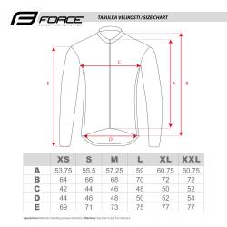 Force ARROW LADY sv.modrá dámská softshellová cyklobunda