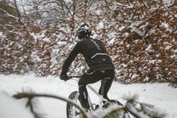 Force X100 černo-šedá zimní cyklistická bunda