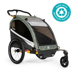 BURLEY D'Lite X dvoumístný odpružený dětský vozík + sleva 1500,- na příslušenství BURLEY D'Lite X dvoumístný odpružený dětský vozík + sleva 1500,- na příslušenství