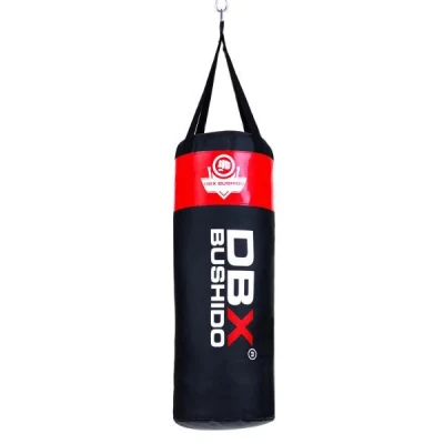 BUSHIDO Boxovací pytel DBX 80cm/30cm 15-20kg pro děti, červený (VÝPRODEJ)