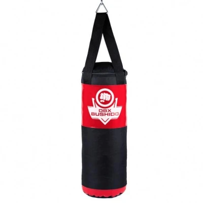 BUSHIDO Boxovací pytel DBX Kids 60cm/22cm 7kg pro děti, červený BUSHIDO Boxovací pytel DBX Kids 60cm/22cm 7kg pro děti, červený