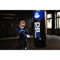 BUSHIDO Boxovací vak DBX 80cm/30cm 15-20kg pre deti, modrý