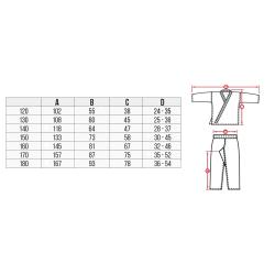 BUSHIDO Dětské kimono DBX ARK-3102, 130 cm