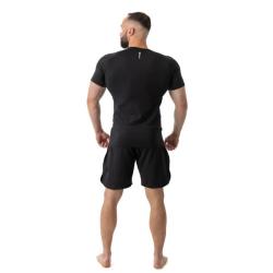 BUSHIDO Pánske tréningové tričko DBX Rashguard RS Black