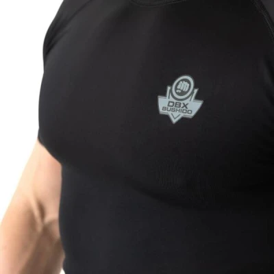 BUSHIDO Pánské tréninkové tričko DBX Rashguard RS Black