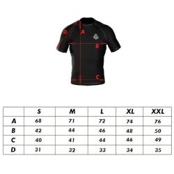 BUSHIDO Pánske tréningové tričko DBX Rashguard RS Black