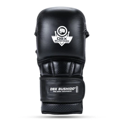 BUSHIDO Prémiové MMA rukavice DBX Warrior černé BUSHIDO Prémiové MMA rukavice DBX Warrior černé