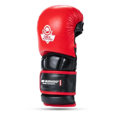BUSHIDO Prémiové MMA rukavice DBX Warrior červené BUSHIDO Prémiové MMA rukavice DBX Warrior červené