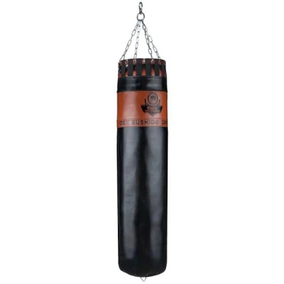 BUSHIDO Profesionální kožený boxovací pytel DBX Sovereign 160/45cm 60kg