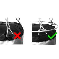 BUSHIDO Rozpěrný kruh na řetěz boxovacího pytle DBX R35