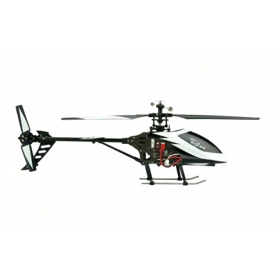 BUZZARD V2 jednorotorový vrtulník se stabilizací, 4ch, RTF, 2,4 GHz, bílý + sleva 300,- na příslušenství