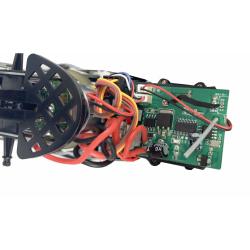 BUZZARD V2 jednorotorový vrtulník se stabilizací, 4ch, RTF, 2,4 GHz, červený + sleva 300,- na příslušenství