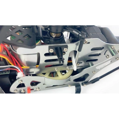 BUZZARD V2 jednorotorový vrtulník se stabilizací, 4ch, RTF, 2,4 GHz, červený + sleva 300,- na příslušenství