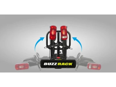 Buzzrack SCORPION LITE 2 + ADAPTÉR - nosič 3 kol na tažné zařízení