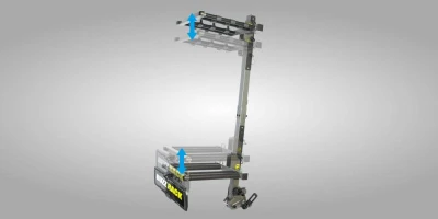 Buzzrack Ski Rack - nosič lyží na tažné