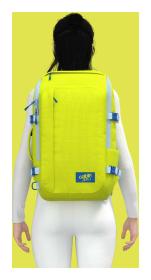 CabinZero Adv 32L Mojito lime batoh