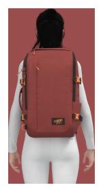 CabinZero Adv 32L Sangria red batoh