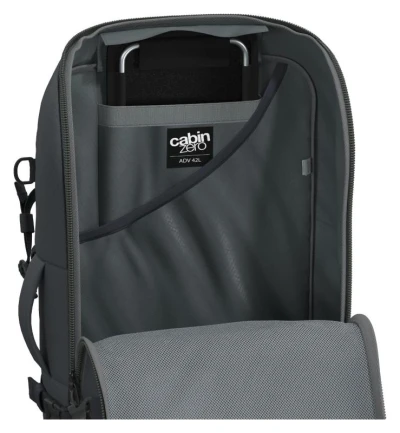 CabinZero Adv 42L Original Grey batoh + kosmetická taštička zdarma