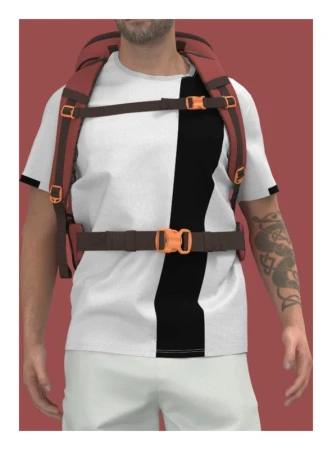 CabinZero Adv 42L Sangria red batoh + sleva 300,- na příslušenství