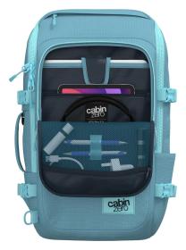 CabinZero Adv Pro 32L Maldives Blue batoh + kosmetická taštička zdarma