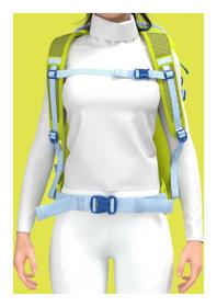 CabinZero Adv Pro 42L Mojito lime batoh + sleva 300,- na příslušenství