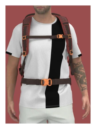 CabinZero Adv Pro 42L Sangria red batoh + sleva 300,- na příslušenství