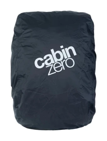 CabinZero Adventure Absolute Black pláštěnka na batoh