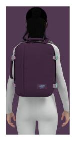CabinZero Classic 28L Midnight purple batoh