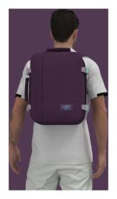 CabinZero Classic 28L Midnight purple batoh