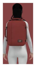 CabinZero Classic 28L Sangria red batoh