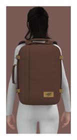 CabinZero Classic 36L Belgian chocolate batoh