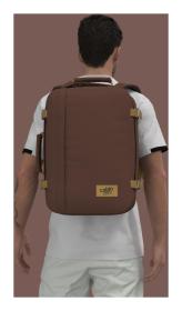 CabinZero Classic 36L Belgian chocolate batoh