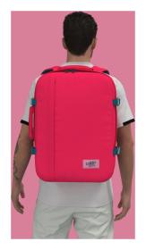 CabinZero Classic 44L Miami magenta batoh