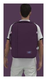 CabinZero Classic 44L Midnight purple batoh