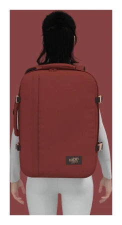 CabinZero Classic 44L Sangria red batoh