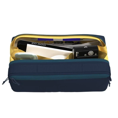 CabinZero Tech Pouch Blue Shimmer