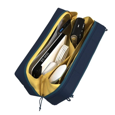 CabinZero Tech Pouch Blue Shimmer