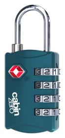 CabinZero TSA Travel Lock Aruba Blue
